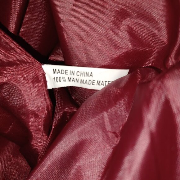 WOMEN'S BURGUNDY ALLIGATOR PRINT TOTE HANDBAG - Picture 15 of 15